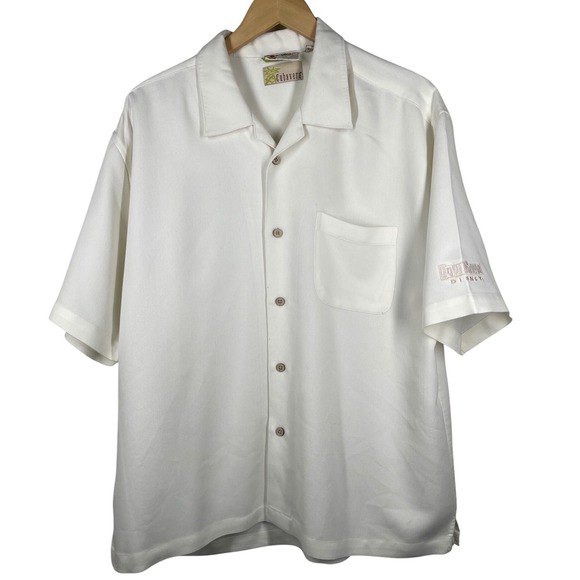 Disney Other - Vintage Downtown Disney Hawaiian Shirt Mens L Short Sleeve Button Up